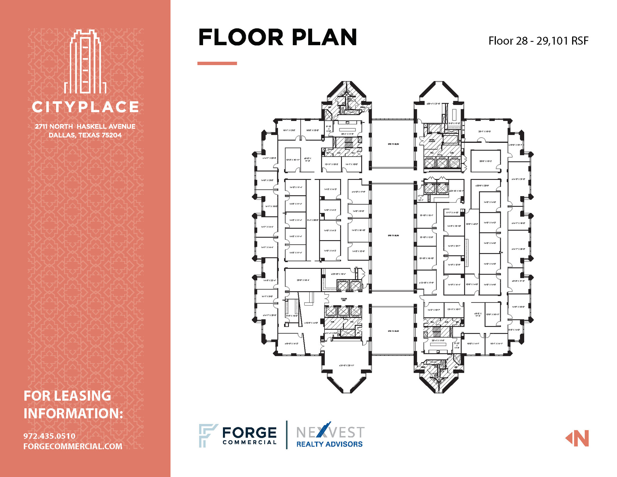 2711 N Haskell Ave, Dallas, TX for lease Floor Plan- Image 1 of 1