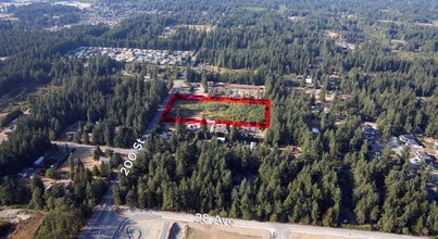 2880 200 St, Langley, BC - AERIAL  map view