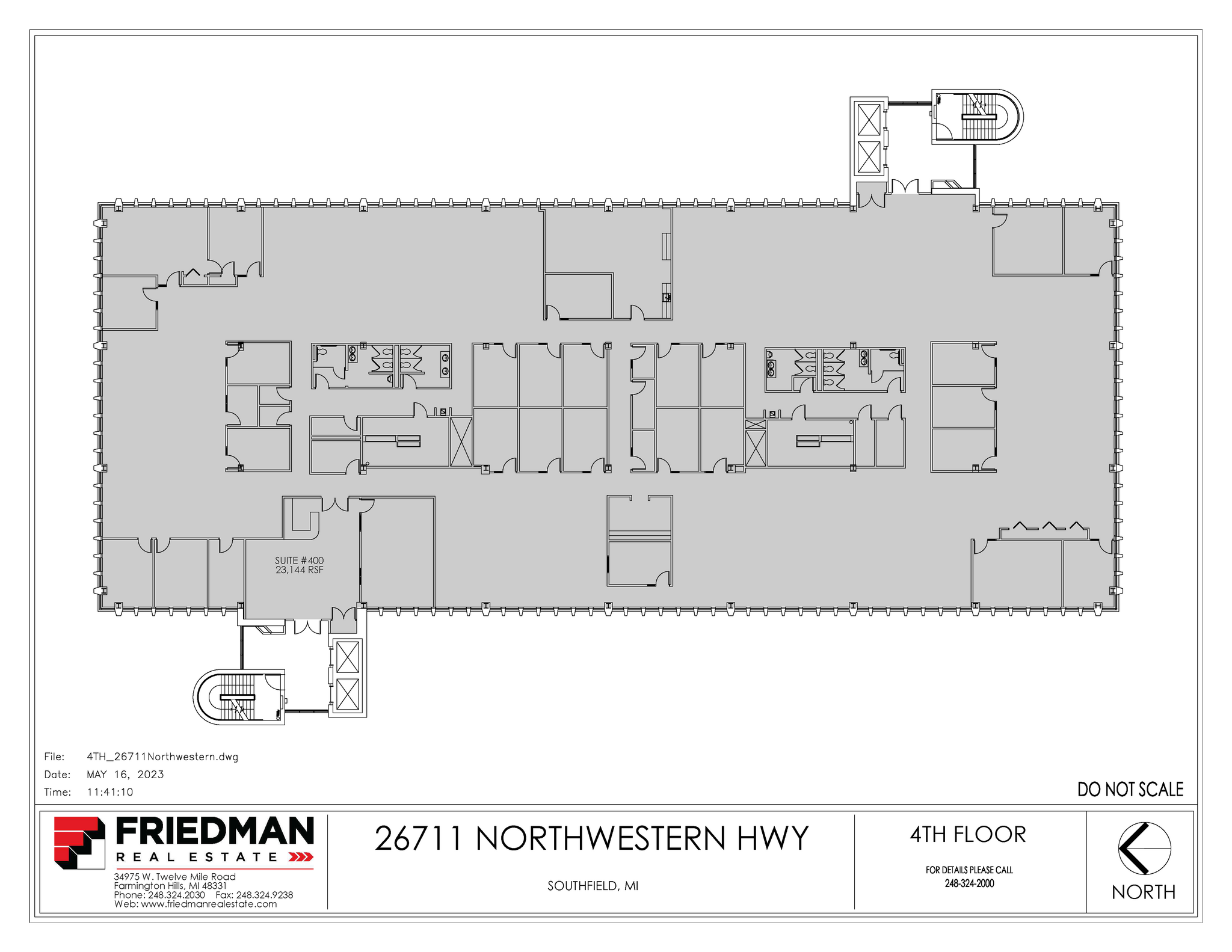 26711 Northwestern Hwy, Southfield, MI for sale Floor Plan- Image 1 of 1