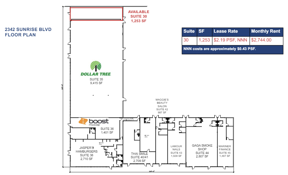 2310-2352 Sunrise Blvd, Rancho Cordova, CA for lease Building Photo- Image 1 of 2