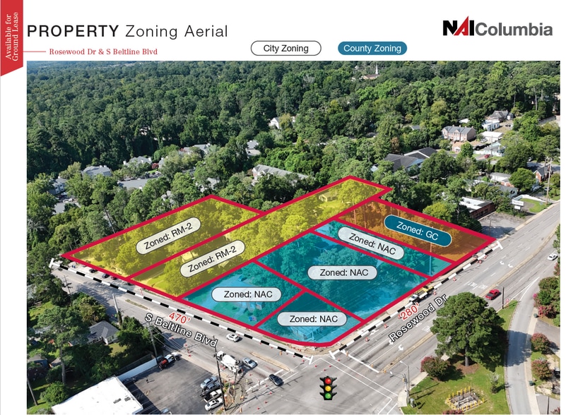 S Beltline Blvd & Rosewood Dr, Columbia, SC for lease - Building Photo - Image 3 of 3
