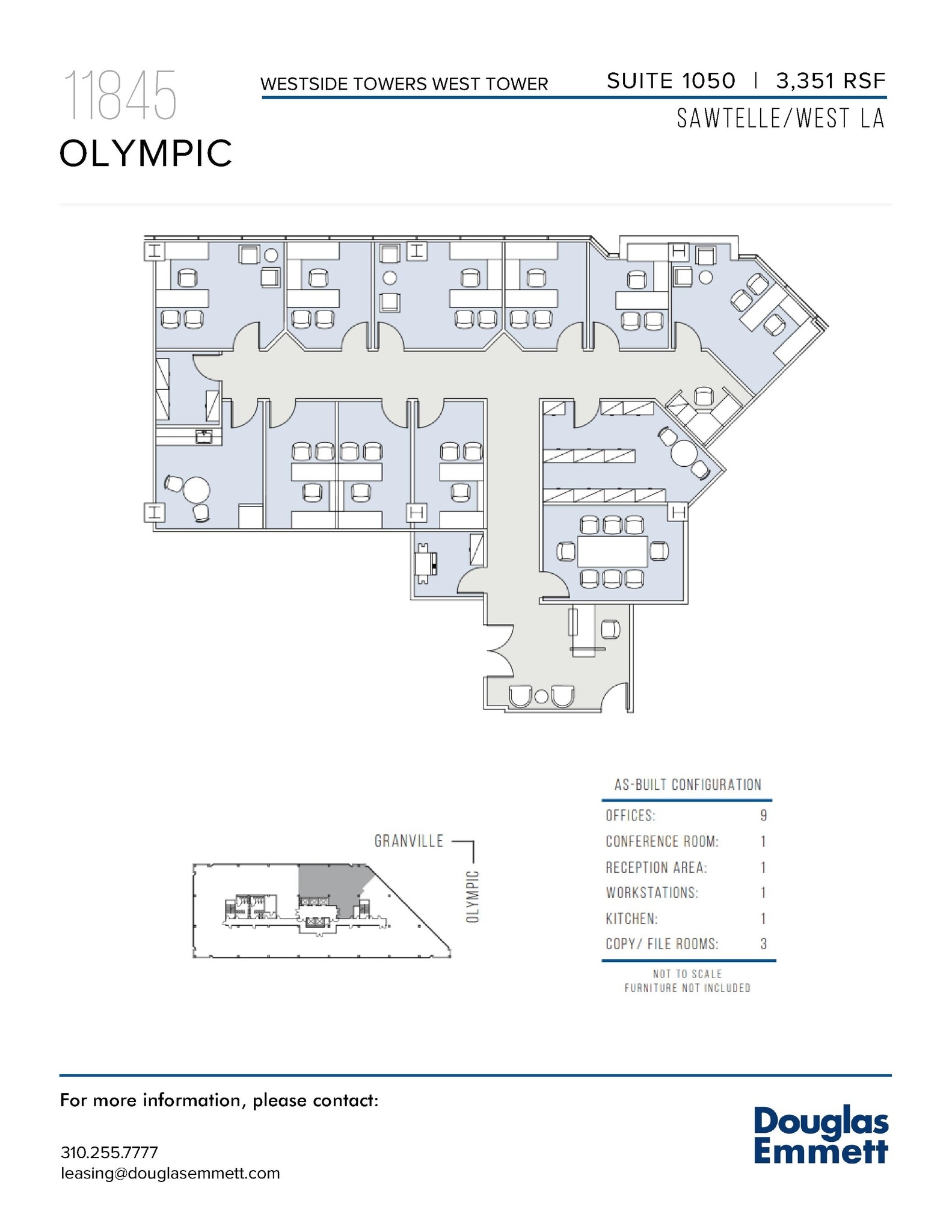 11845 W Olympic Blvd, Los Angeles, CA for lease Floor Plan- Image 1 of 1