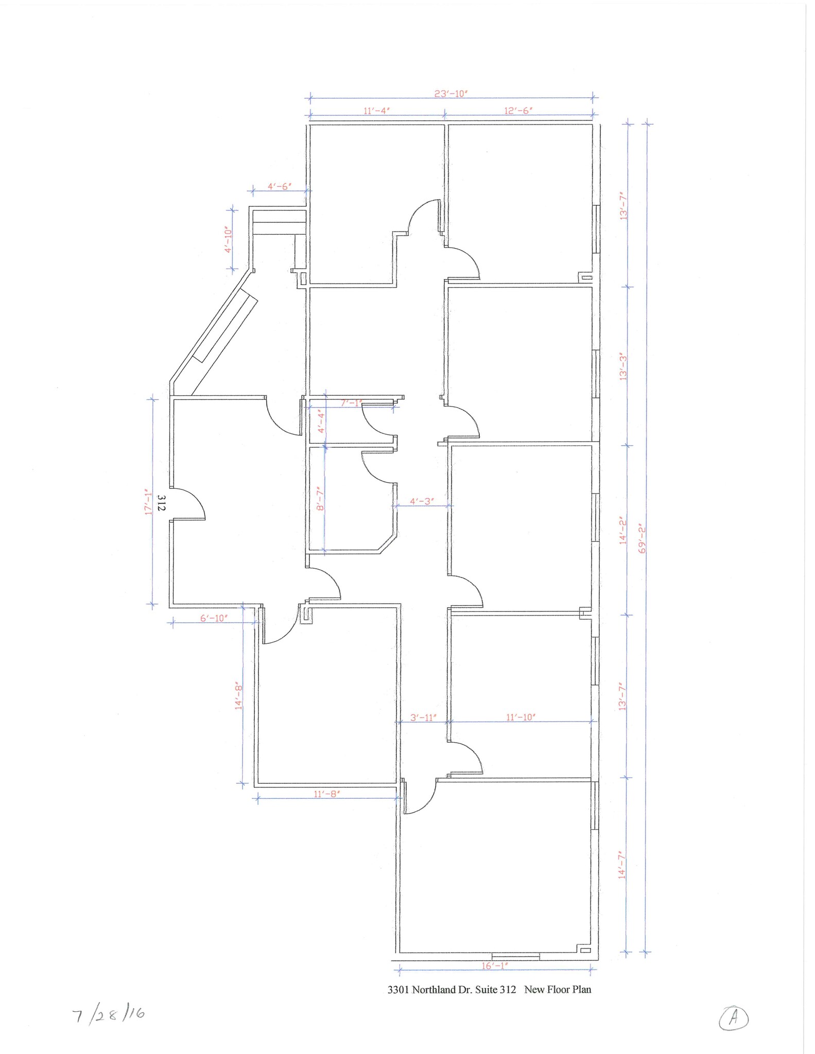 3301-3305 Northland Dr, Austin, TX for lease Site Plan- Image 1 of 1