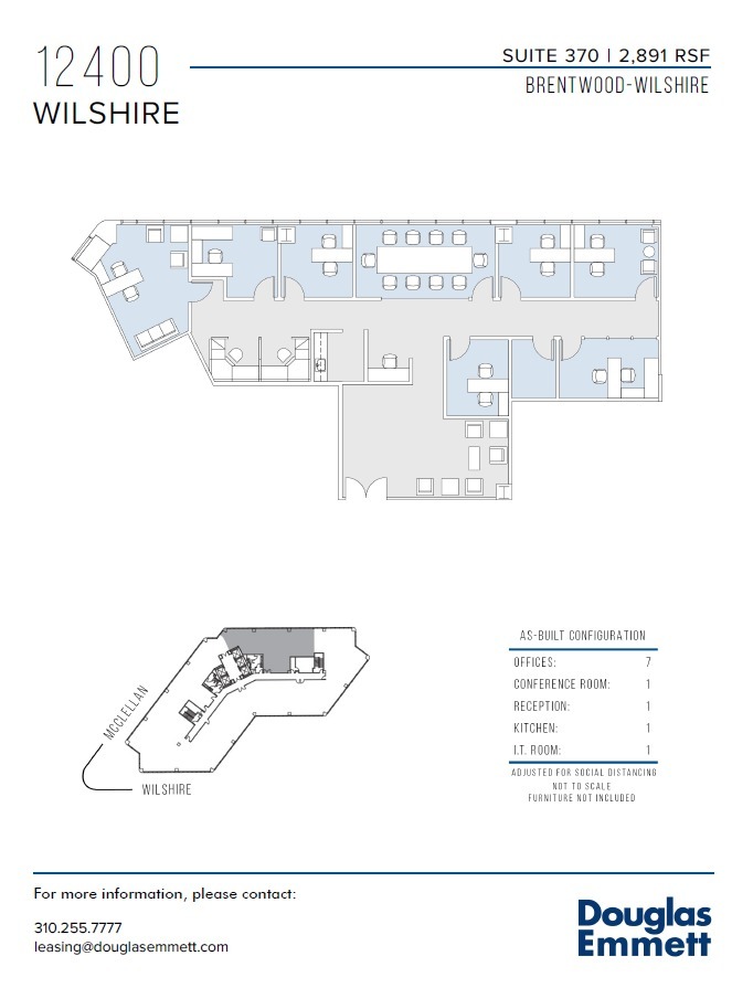 12400 Wilshire Blvd, Los Angeles, CA for lease Floor Plan- Image 1 of 1