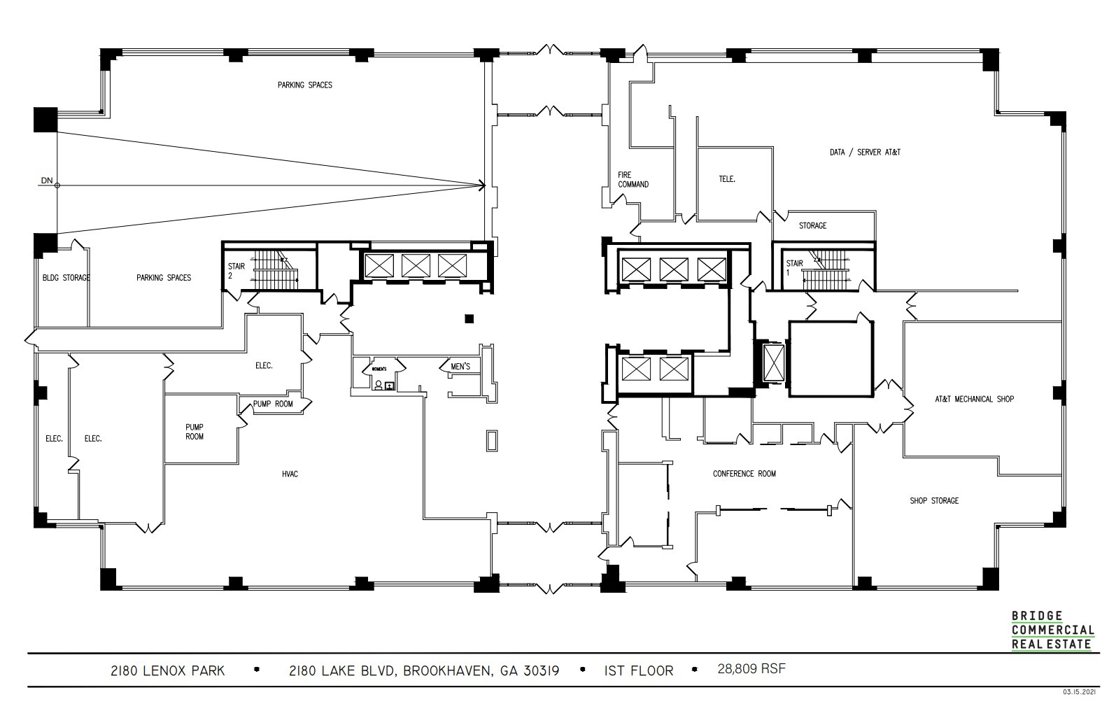 1277 Lenox Park Blvd, Atlanta, GA for lease Floor Plan- Image 1 of 1