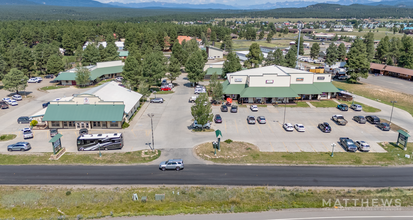 117 Navajo Trail Dr, Pagosa Springs, CO - aerial  map view