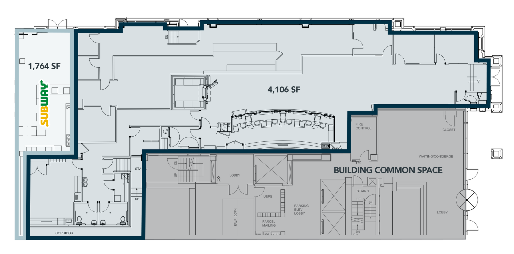820 Stewart St, Seattle, WA 98101 - Unit 820 -  - Floor Plan - Image 1 of 1