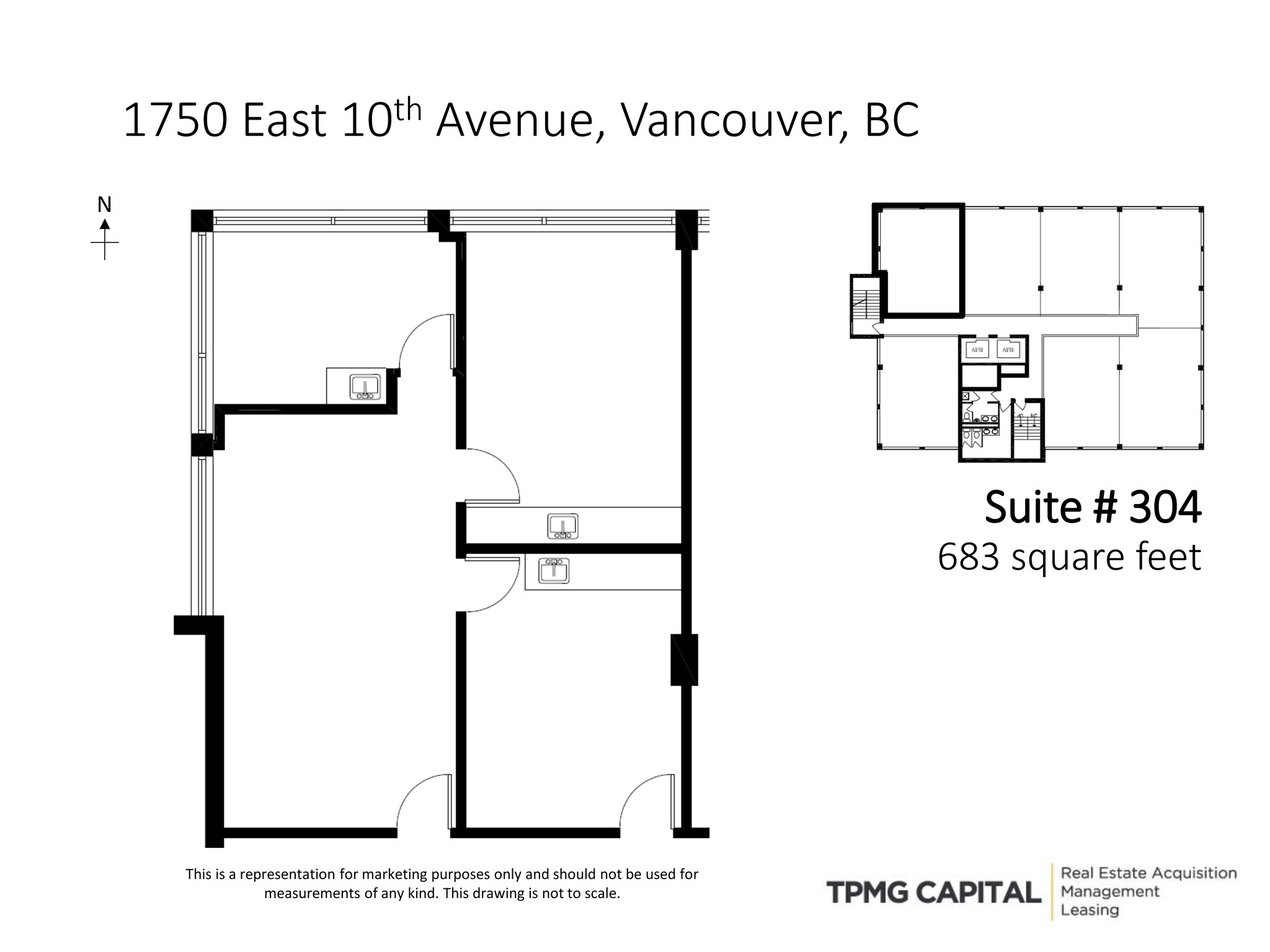 1750 E 10th Ave, Vancouver, BC for lease Site Plan- Image 1 of 1