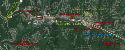 4813 William Penn Hwy & Hunt Club Ct, Murrysville, PA - aerial  map view - Image1