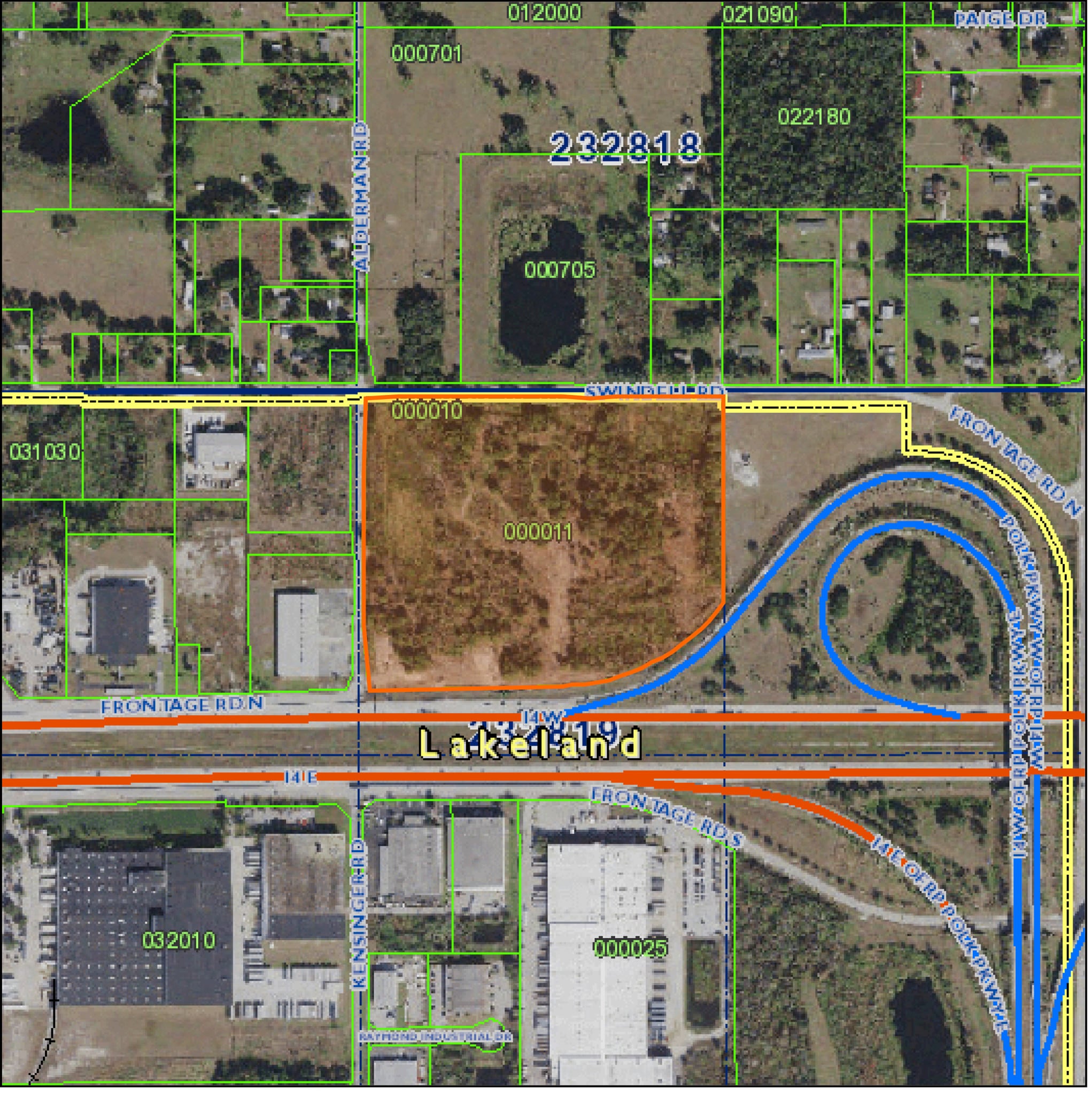 5001 N Frontage Rd, Lakeland, FL for sale Aerial- Image 1 of 1