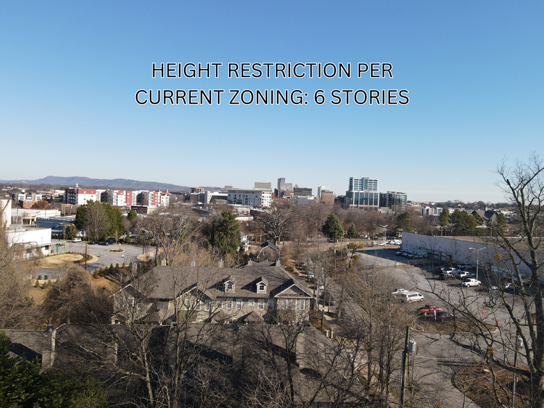 Corner of Howe and Bradshaw, Greenville, SC for sale - Aerial - Image 3 of 5