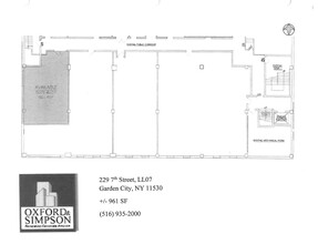 229 7th St, Garden City, NY for lease Floor Plan- Image 1 of 1