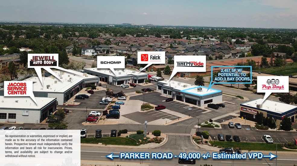 1310-1390 S Parker Rd, Denver, CO for lease - Building Photo - Image 1 of 3