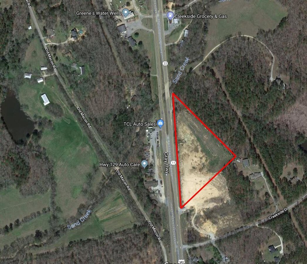 3490 Gray Hwy, Gray, GA 31032 Commercial Development Site