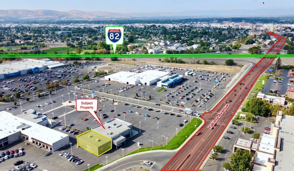 1702 E Yakima Ave, Yakima, WA for lease - Aerial - Image 3 of 12