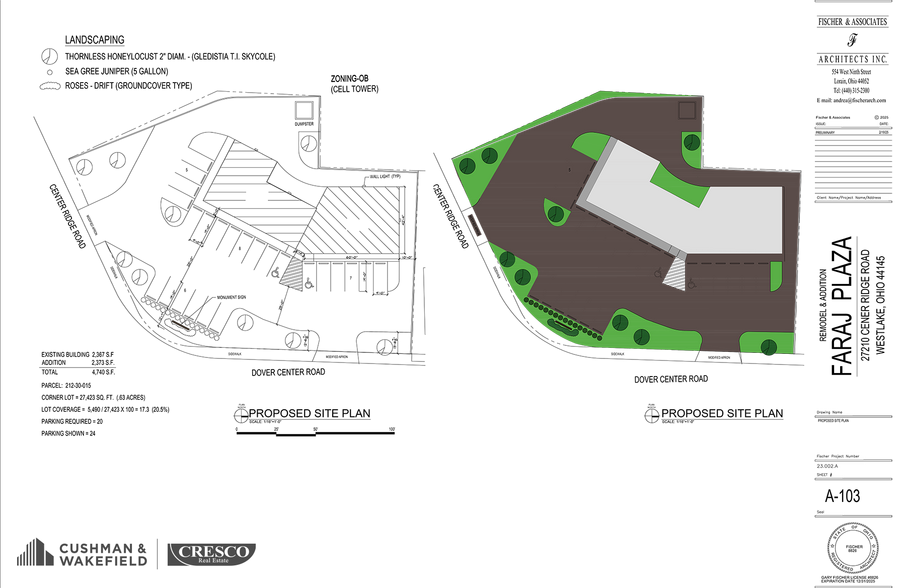 27210 Center Ridge Rd, Westlake, OH for lease - Site Plan - Image 2 of 2