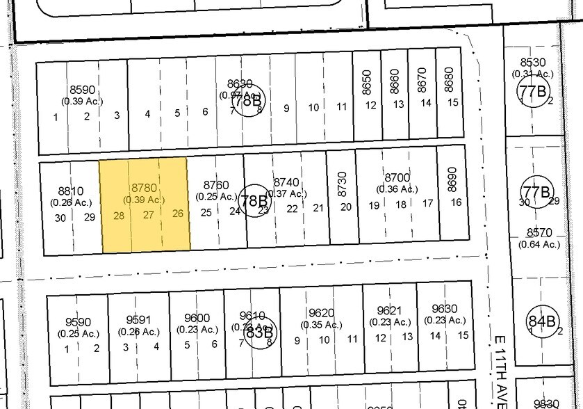 1015-1025 E 29th St, Hialeah, FL for lease - Plat Map - Image 2 of 6