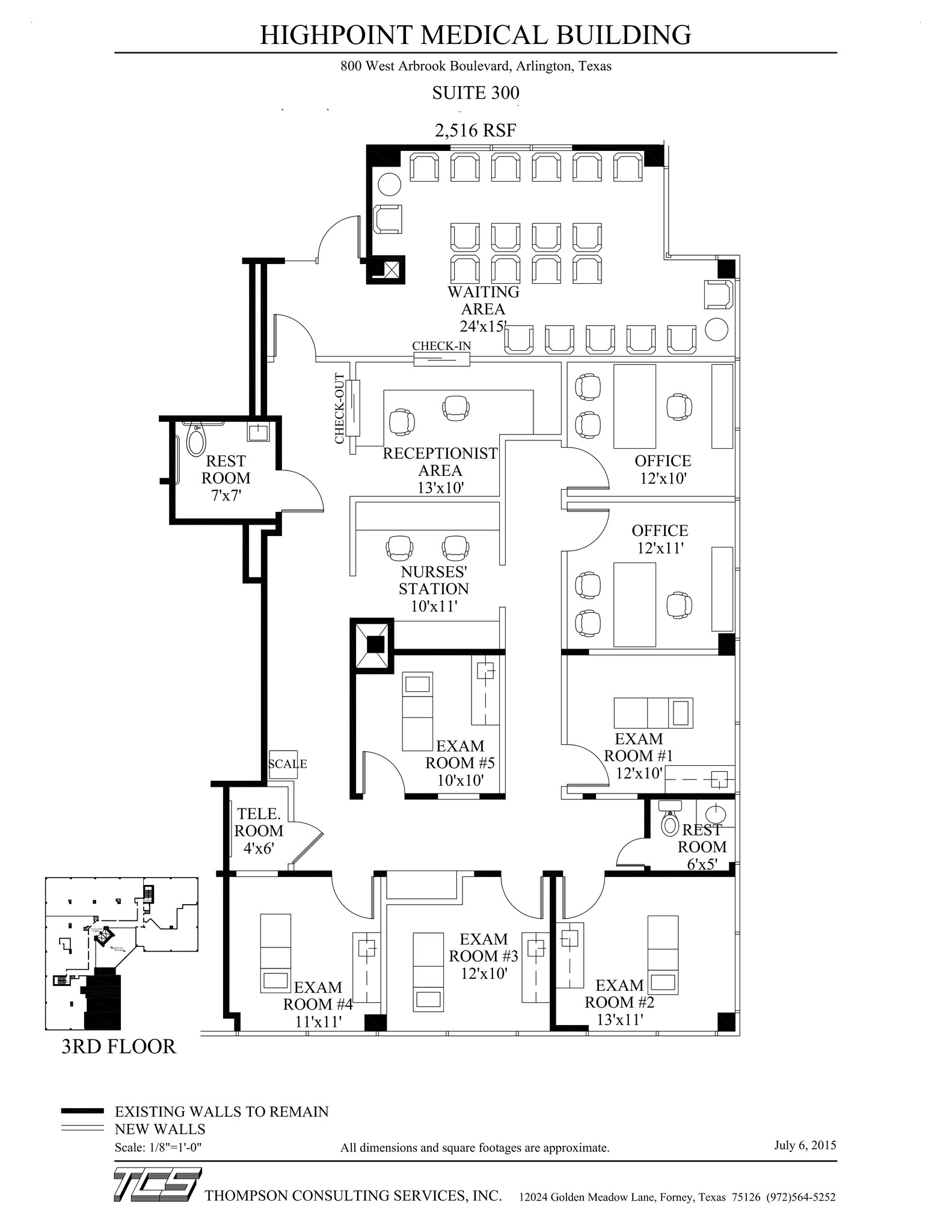 800 W Arbrook Blvd, Arlington, TX for lease Site Plan- Image 1 of 1