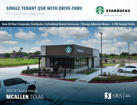 Starbucks w/DrThru | NN+ w/ Increases - 1031 Exchange Property