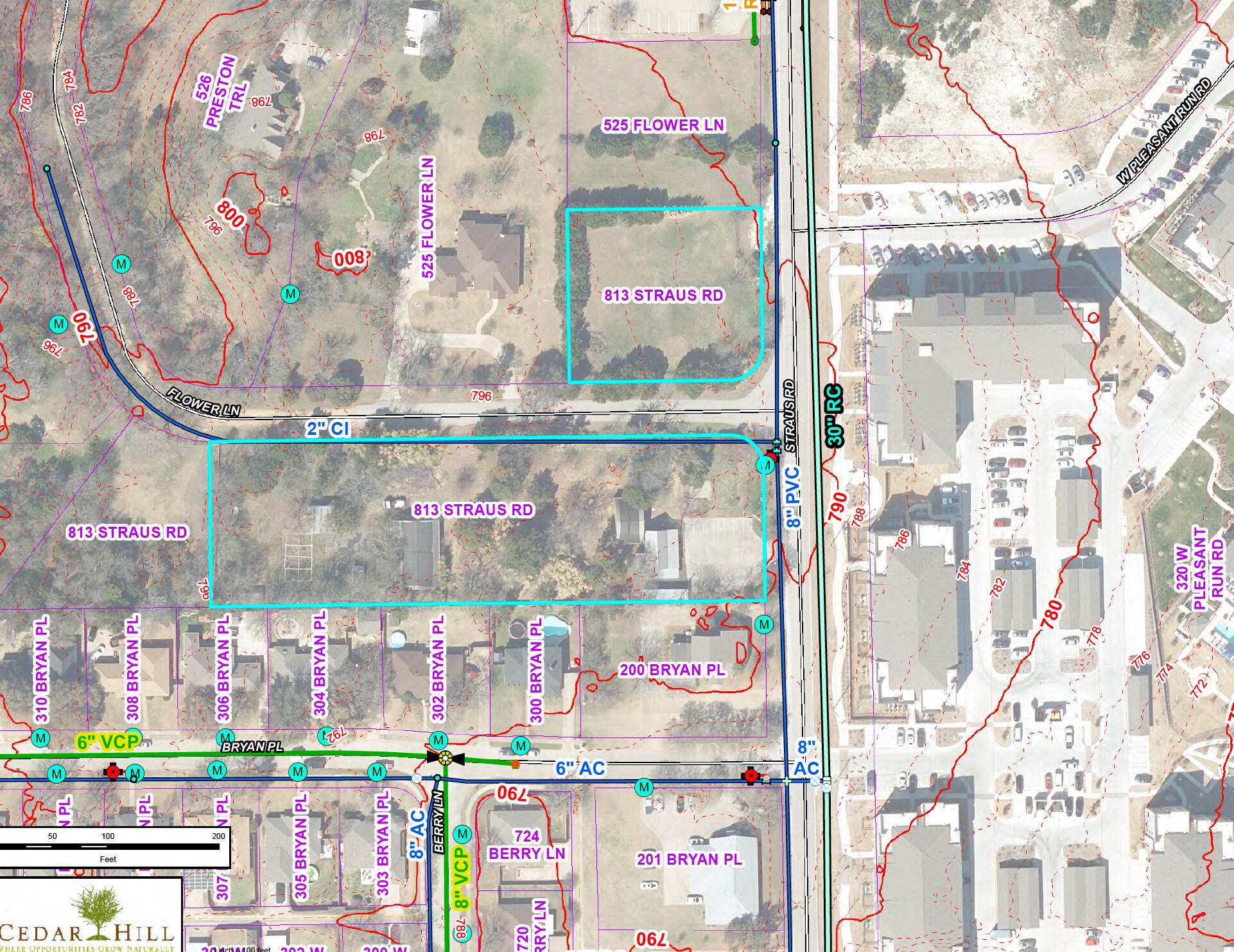 813 and 825 Straus Rd, Cedar Hill, TX for sale Other- Image 1 of 1