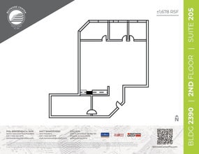 2398 E Camelback Rd, Phoenix, AZ for lease Floor Plan- Image 1 of 2