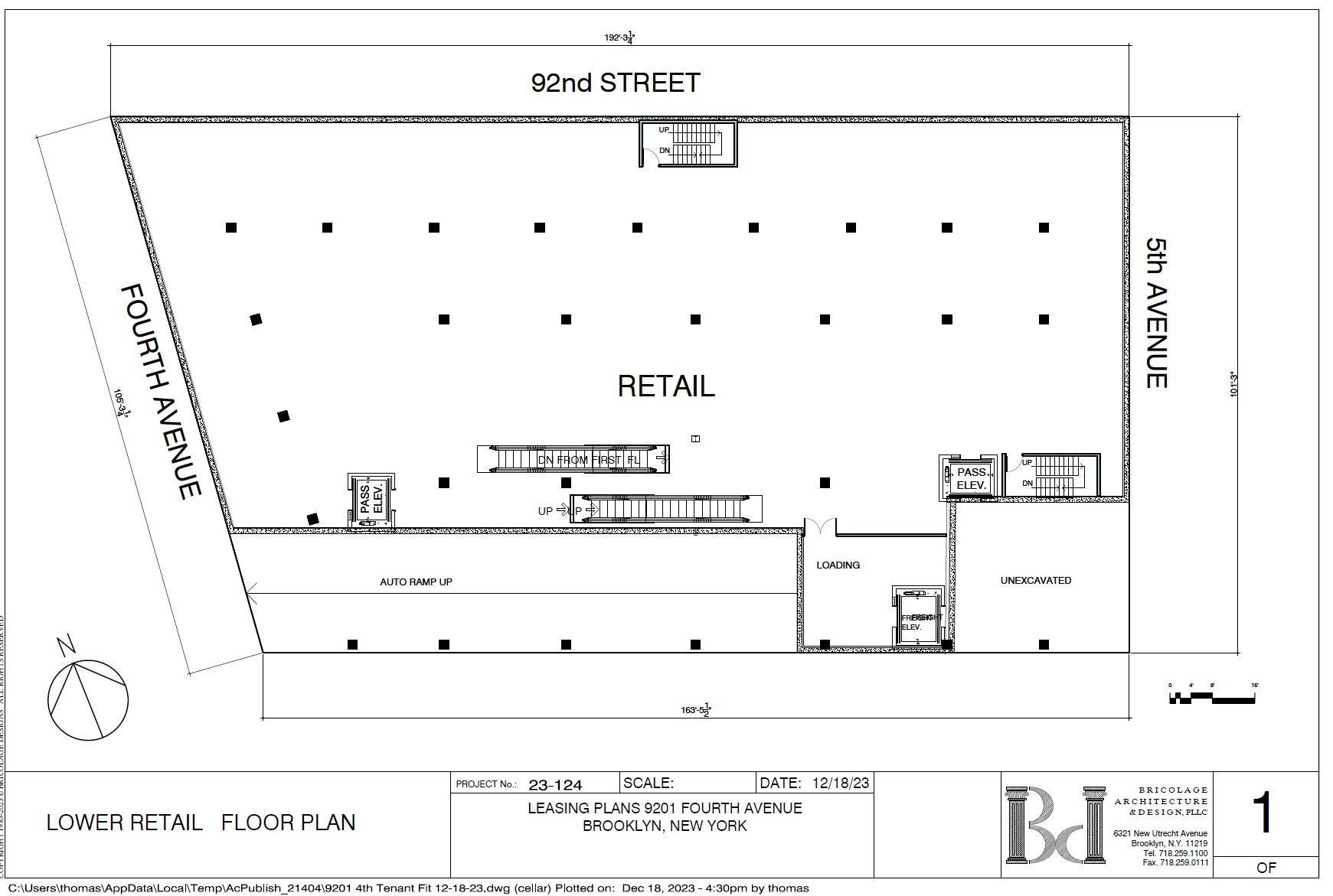 9201 4th Ave, Brooklyn, NY for sale Floor Plan- Image 1 of 1