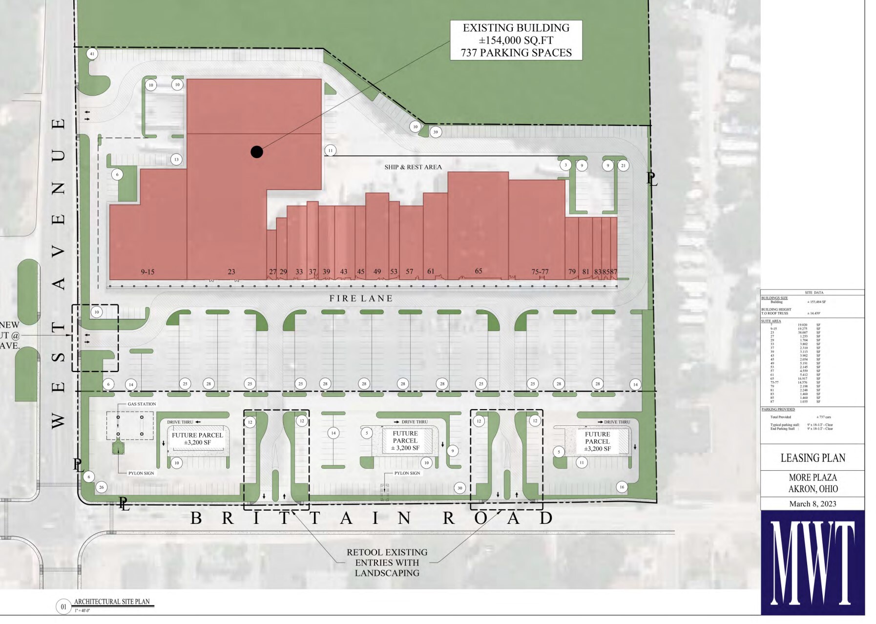 18-87 Midway Plz, Tallmadge, OH for lease Floor Plan- Image 1 of 1