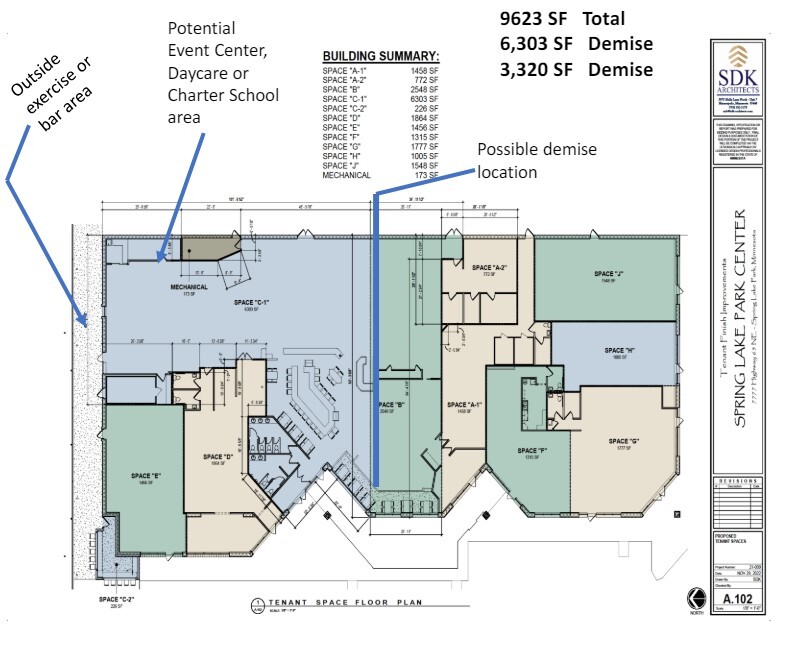 7777 Highway 65 NE, Spring Lake Park, MN for lease Floor Plan- Image 1 of 1