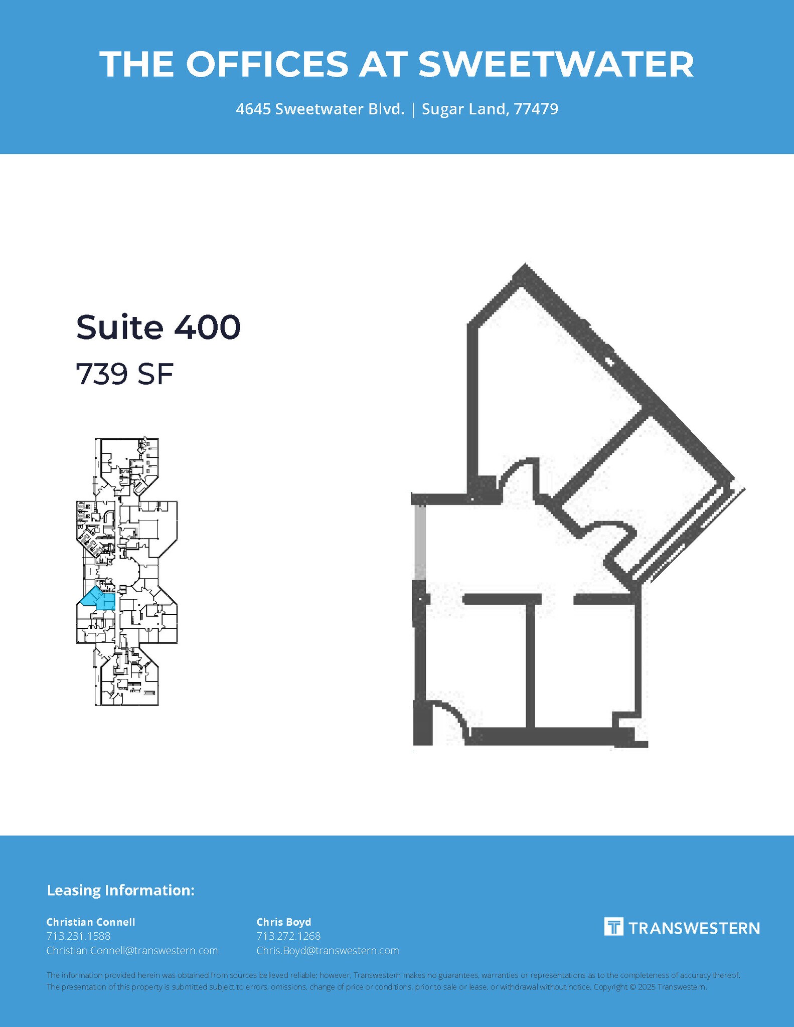 4675 Sweetwater Blvd, Sugar Land, TX for lease Floor Plan- Image 1 of 1