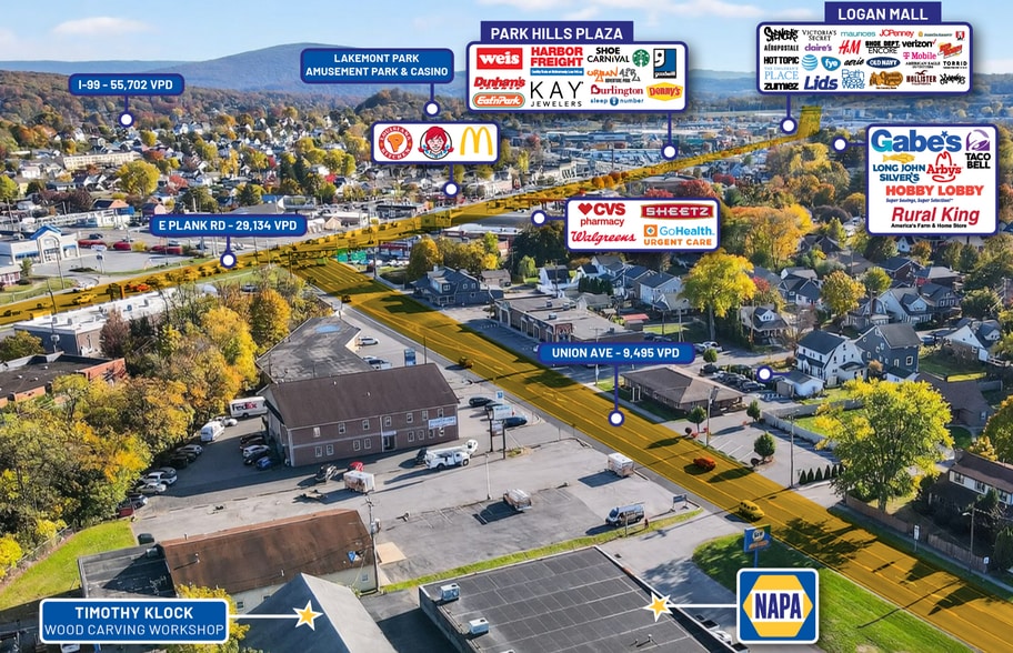 213 Union Ave, Altoona, PA for sale - Building Photo - Image 2 of 7