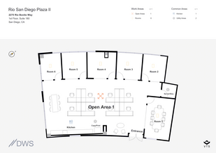 2275 Rio Bonito Way, San Diego, CA for lease Floor Plan- Image 1 of 6