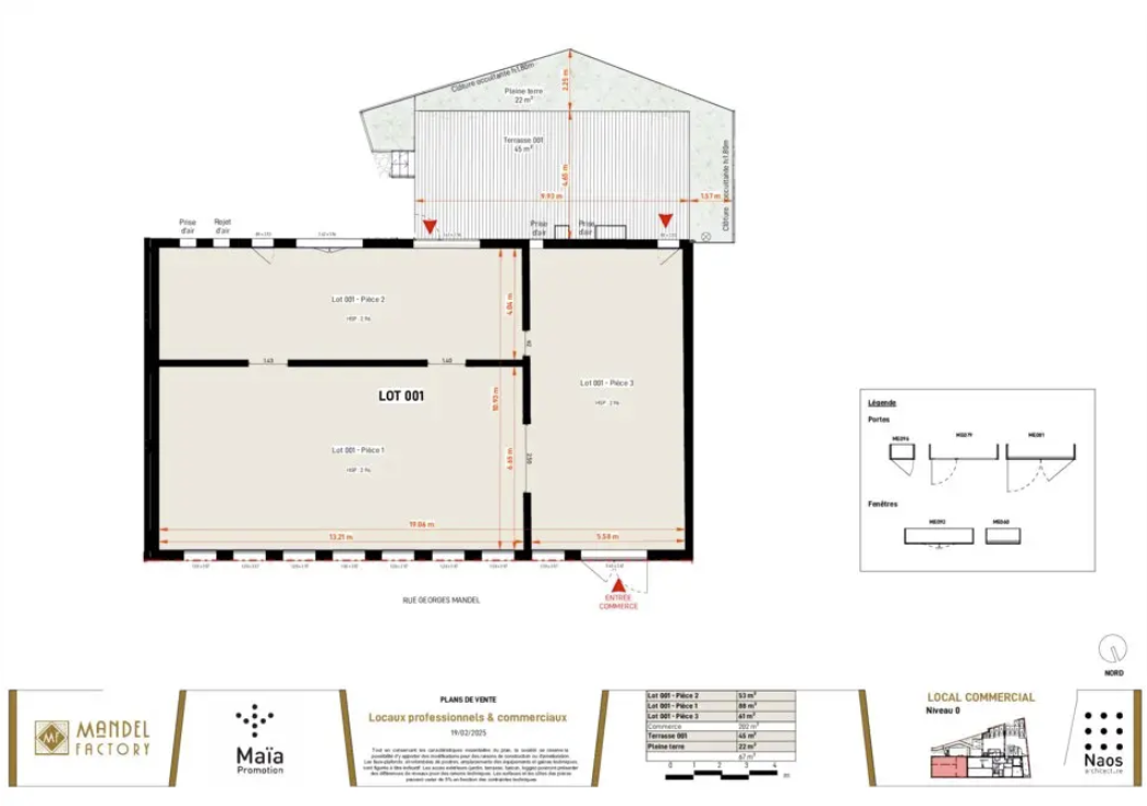 Béziers, HER 34500 - Unit Lot 1 -  - Floor Plan - Image 1 of 1