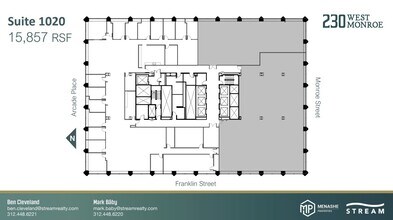 230 W Monroe St, Chicago, IL for lease Floor Plan- Image 1 of 1