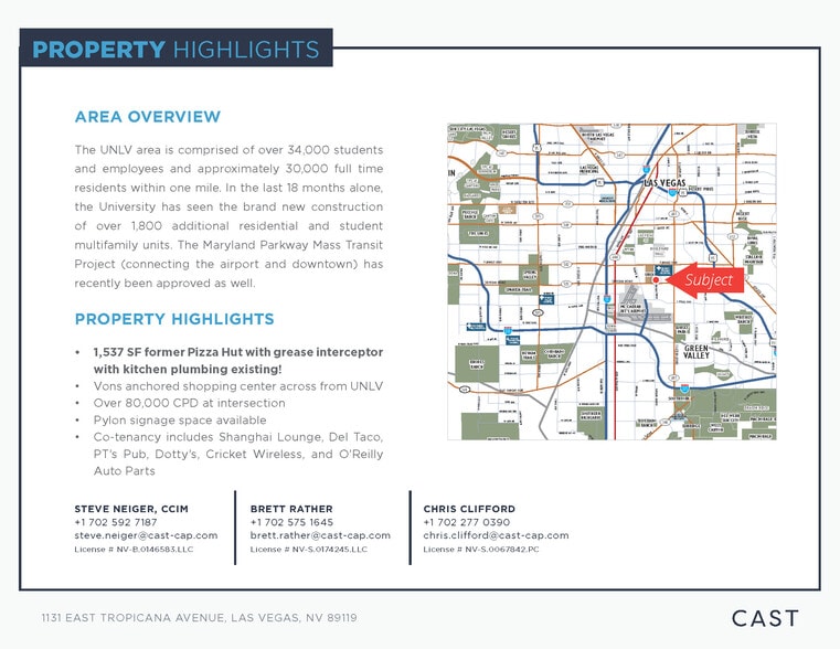 1131 E Tropicana Ave, Las Vegas, NV for lease - Building Photo - Image 2 of 7