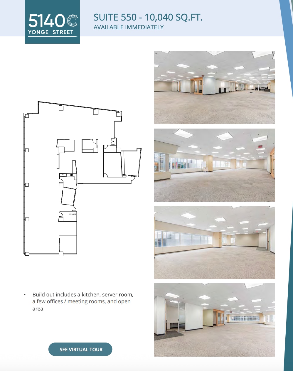 5140-5160 Yonge St, Toronto, ON for lease Floor Plan- Image 1 of 1