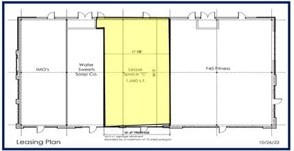 705 Cambridge Plz, O'Fallon, IL for lease Floor Plan- Image 2 of 2