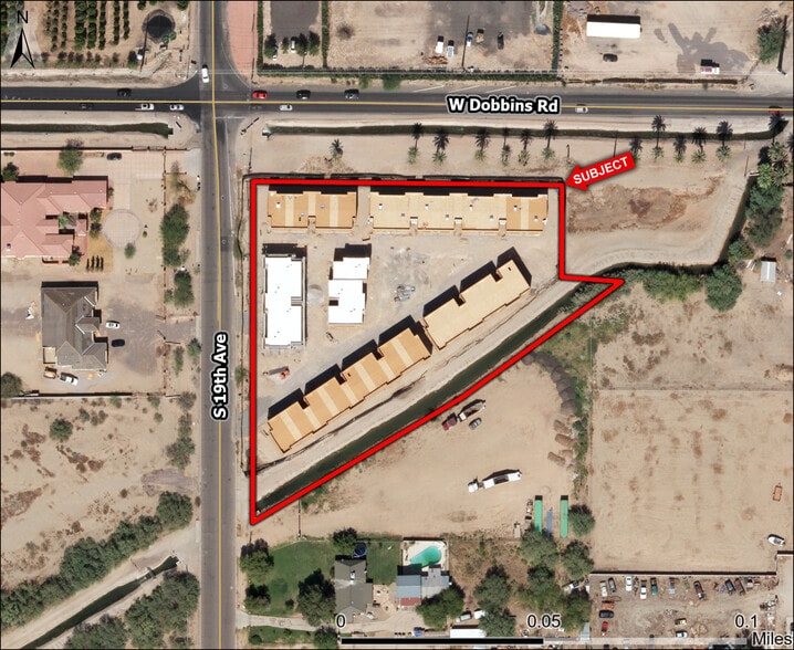 Sec of 19th Ave & Dobbins Rd, Phoenix, AZ for sale - Aerial - Image 1 of 6