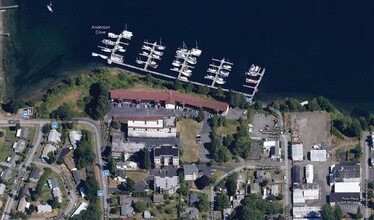1805 Thompson Dr, Bremerton, WA - AERIAL  map view