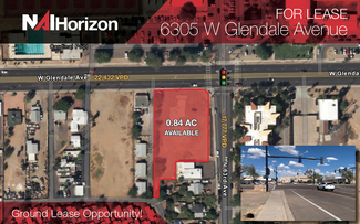 More details for 6305 W Glendale Ave, Glendale, AZ - Land for Lease