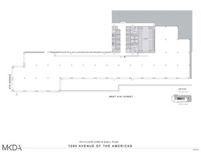 1290 Avenue of the Americas, New York, NY for lease Floor Plan- Image 1 of 3