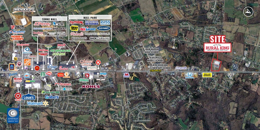 5985 N Dixie Hwy, Elizabethtown, KY for lease - Building Photo - Image 2 of 2