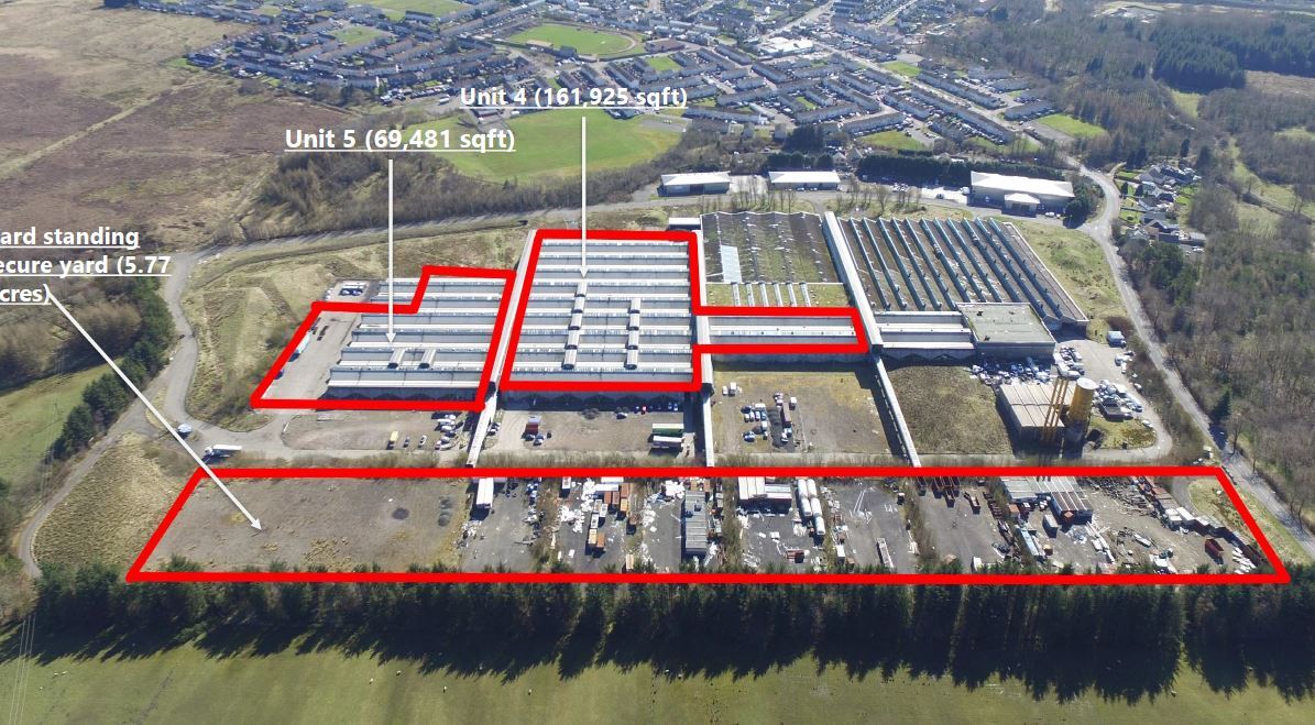 Calderhead Rd, Shotts for sale Aerial- Image 1 of 1