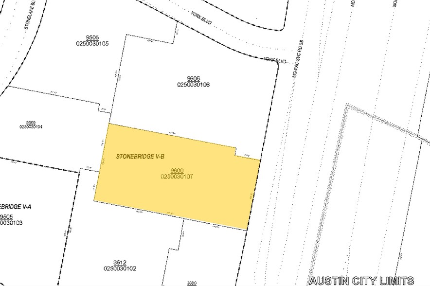 9600 N Mopac Expy, Austin, TX for lease - Plat Map - Image 2 of 20