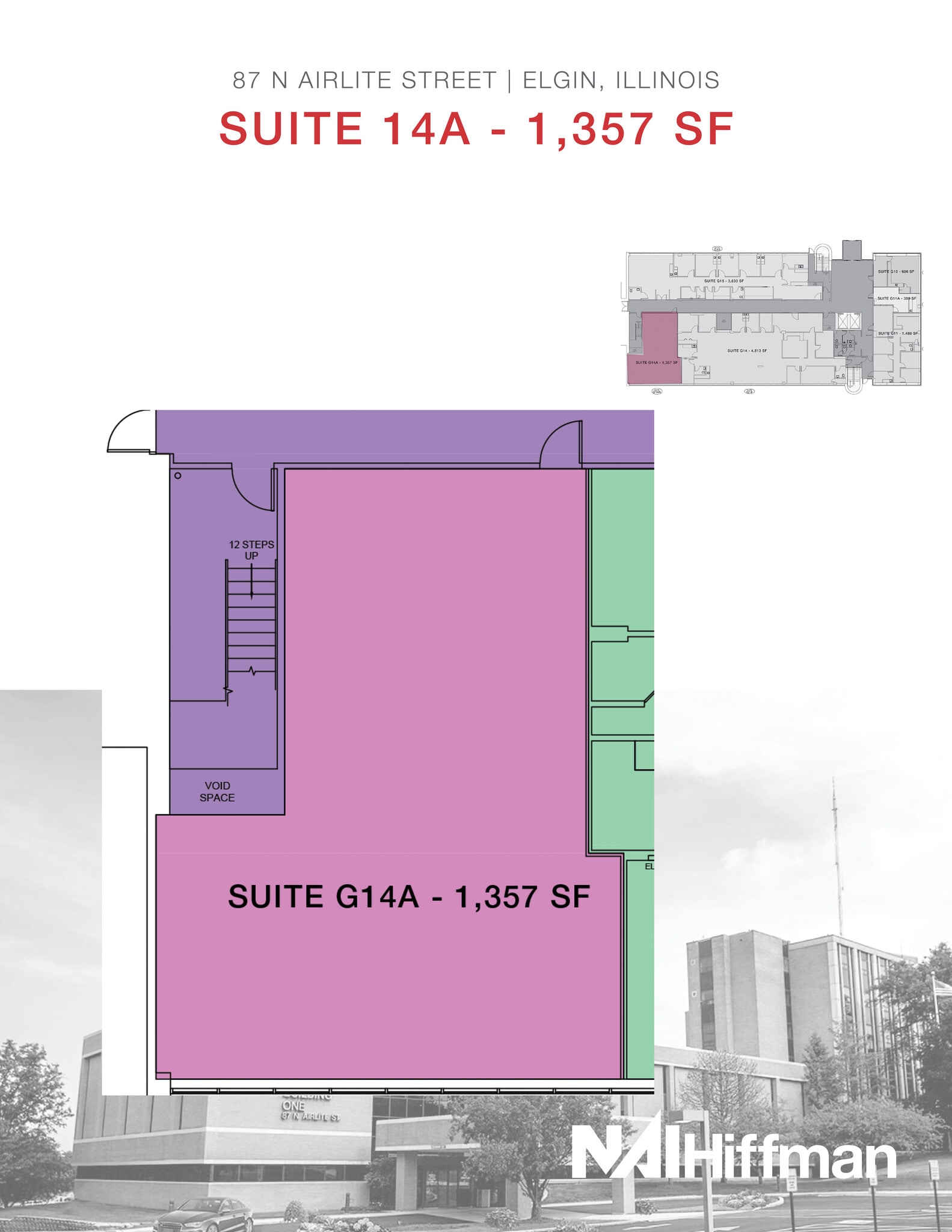 87 N Airlite St, Elgin, IL for lease Floor Plan- Image 1 of 1