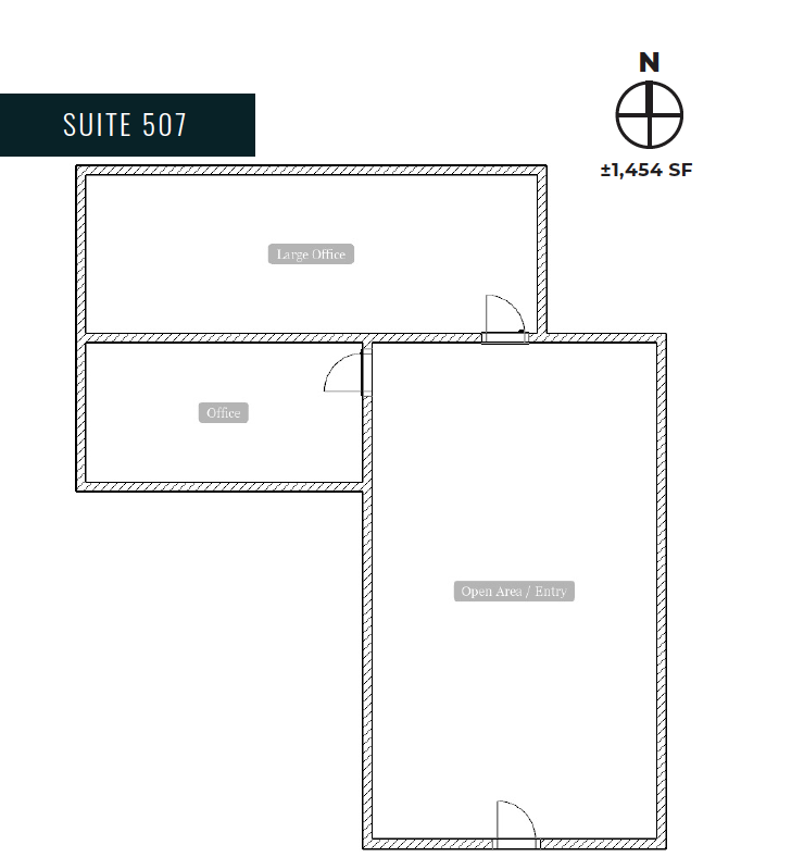 18425 Burbank Blvd, Tarzana, CA for lease Floor Plan- Image 1 of 3