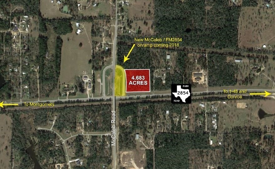 FM 2854 & McCaleb Rd, Montgomery, TX for sale Building Photo- Image 1 of 1