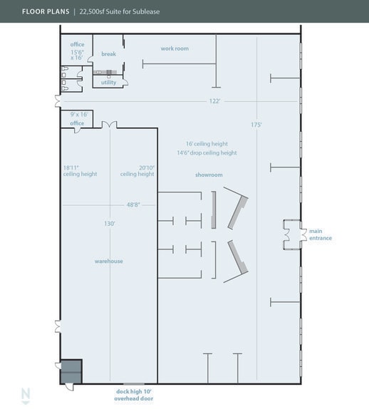 4525 Milwaukee Ave, Lubbock, TX for lease - Floor Plan - Image 3 of 4