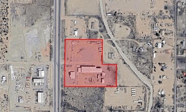 1700 N 1st St, Bloomfield, NM - aerial  map view