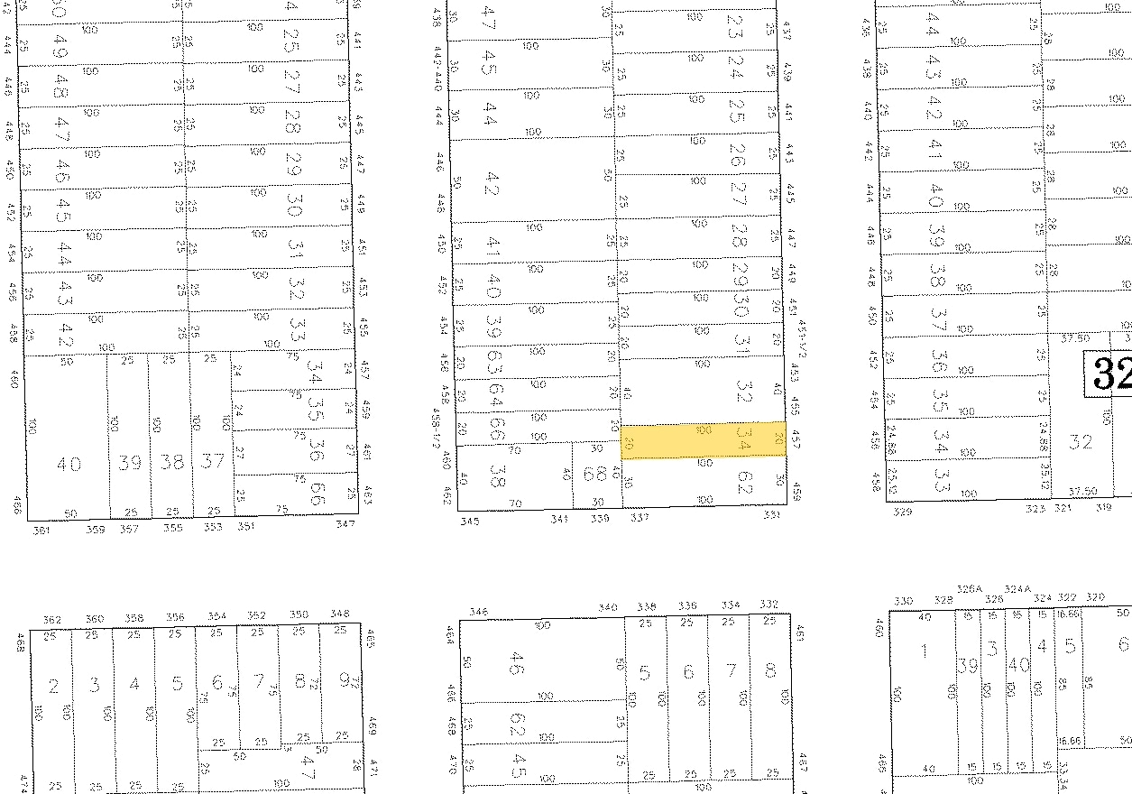 457 S 17th St, Newark, NJ for sale Plat Map- Image 1 of 1