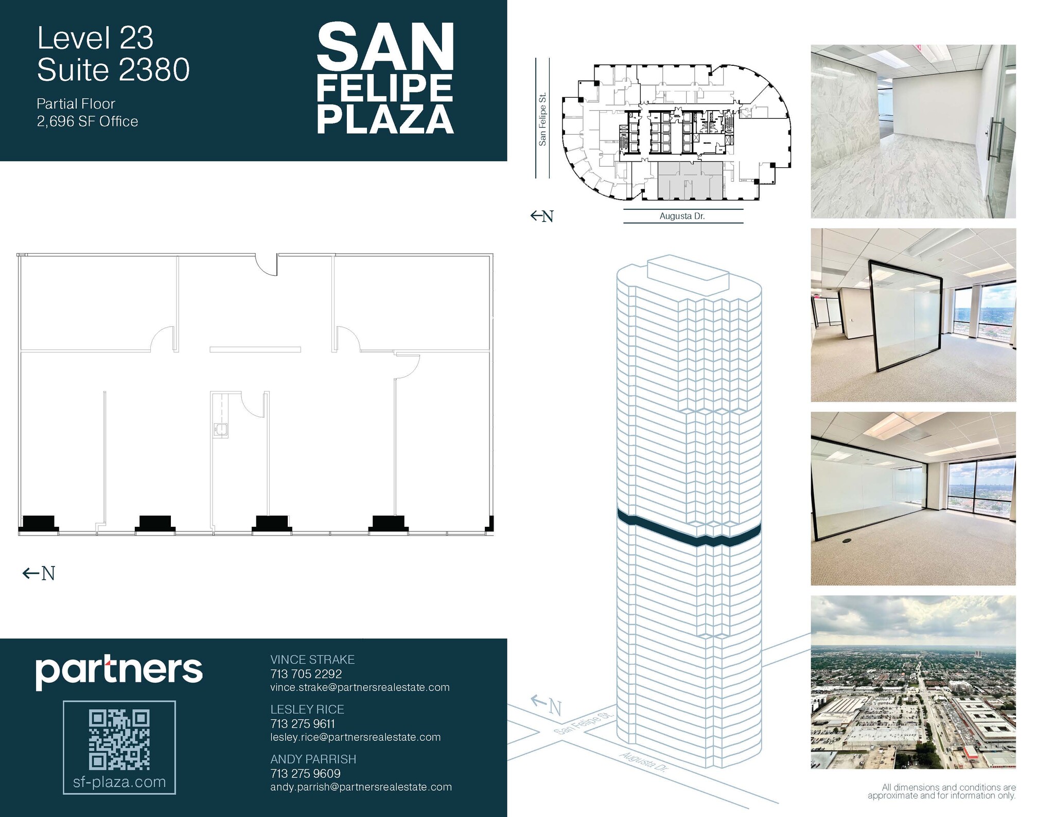 5847 San Felipe St, Houston, TX for lease Floor Plan- Image 1 of 2